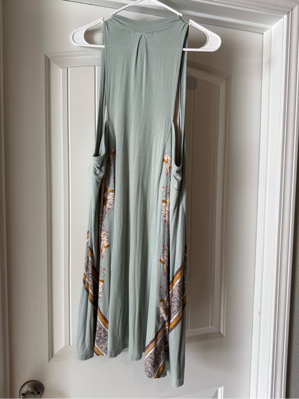 O'Neill Halter Floral Border-Print Swing Dress - Picture 2 of 10